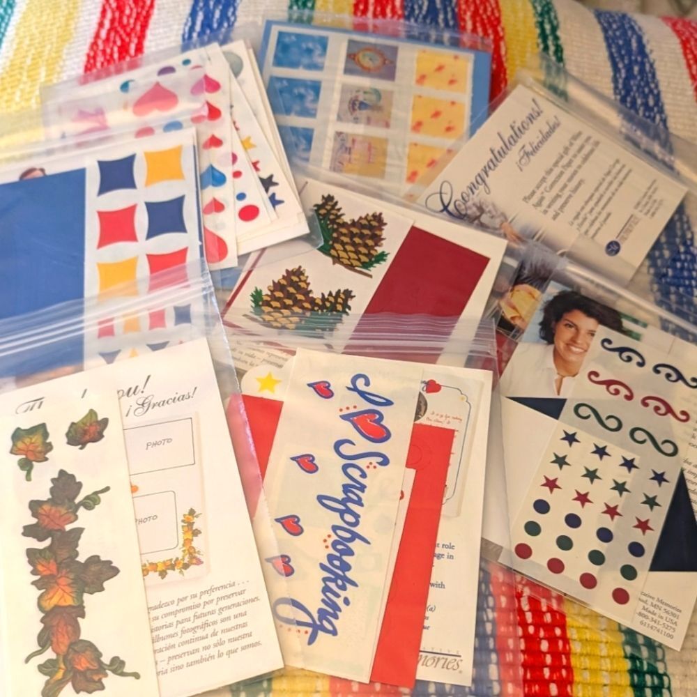 Creative Memories Y2K‎ Scrapbooking Stickers Sets 2000 NIP